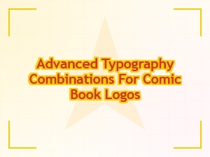 Crafting Dynamic Comic Logos with Typography Pairing