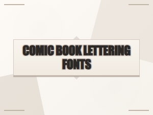 Crafting Noir Tension with Comic Lettering Fonts